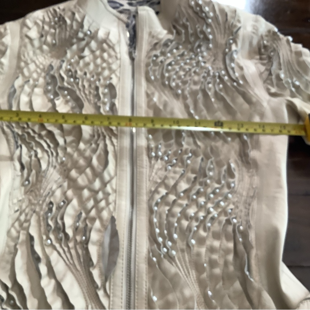 Figure flaCream lame leather forever completely reversible - Picture 5 of 16